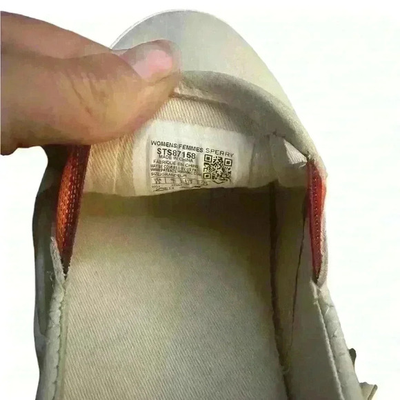 New SPERRY Women’s Slip-on Sneakers Off White Size 10 New - Picture 5 of 9